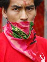 Comício maoista em Katmandu