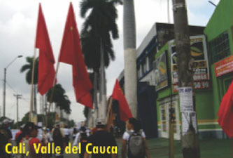 1º de Maio de 2012 na Colômbia — Cali, Valle del Cauca