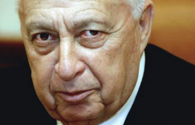 O carniceiro israelita Ariel Sharon