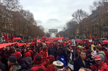 Manifestações contra as alterações climáticas, Paris, 12 de dezembro de 2015