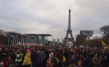 Manifestações contra as alterações climáticas, Paris, 12 de dezembro de 2015