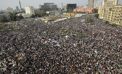 Protestos na Praça Tahir