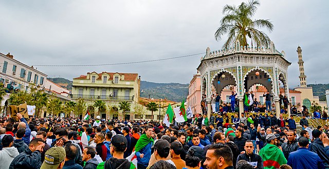 Manifestação contra o 5º mandato de Bouteflika