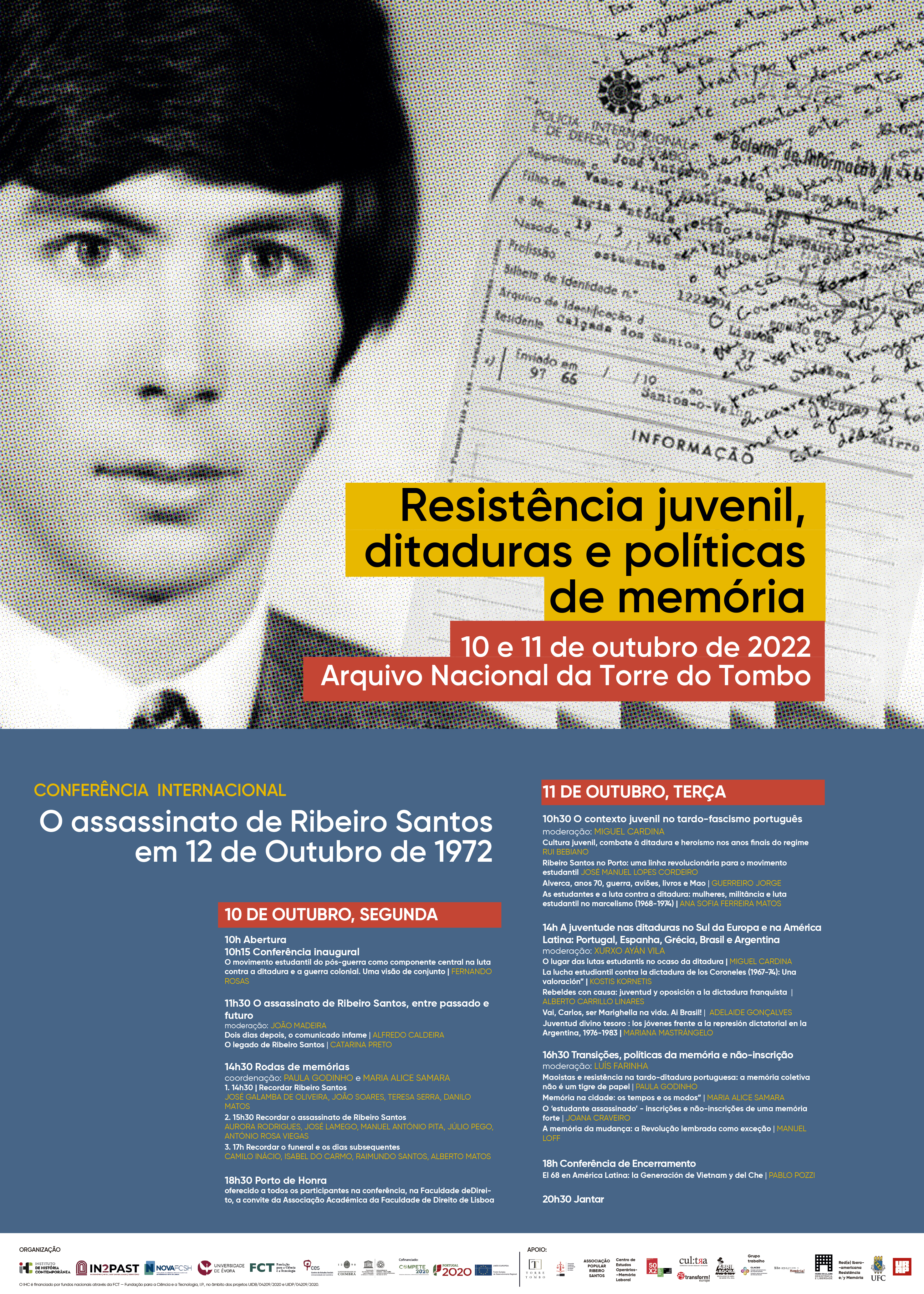 Conferência Internacional O assassinato de Ribeiro Santos em 12 de Outubro de 1972